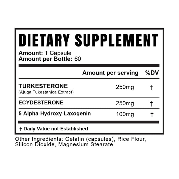 Turkesterone: Alpha + Formula